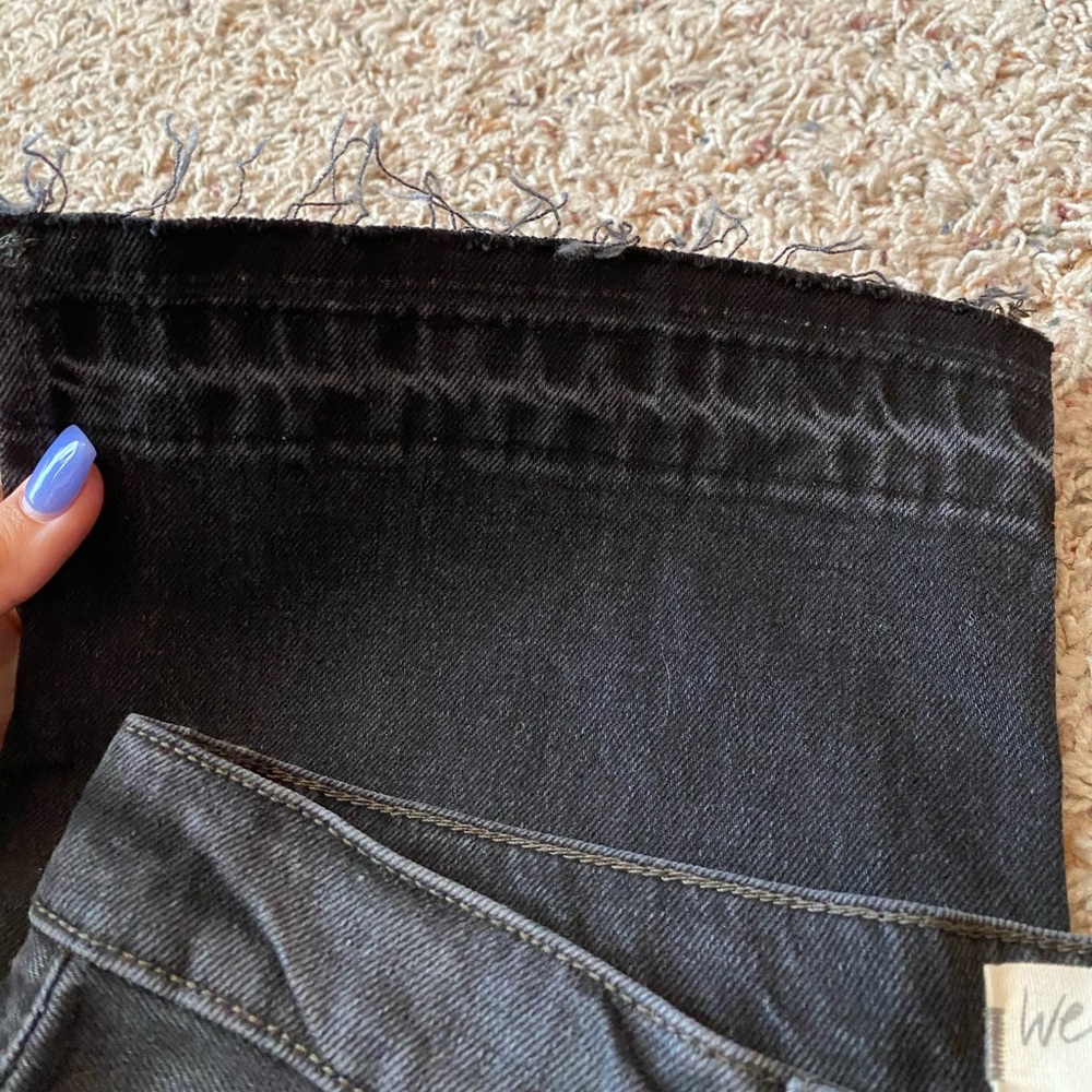 Free People Distressed High Rise Jeans - Picture 6 of 8